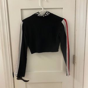 S Black Femme Tight Long Sleeve